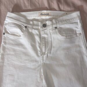 Madewell Crisp White Jeans